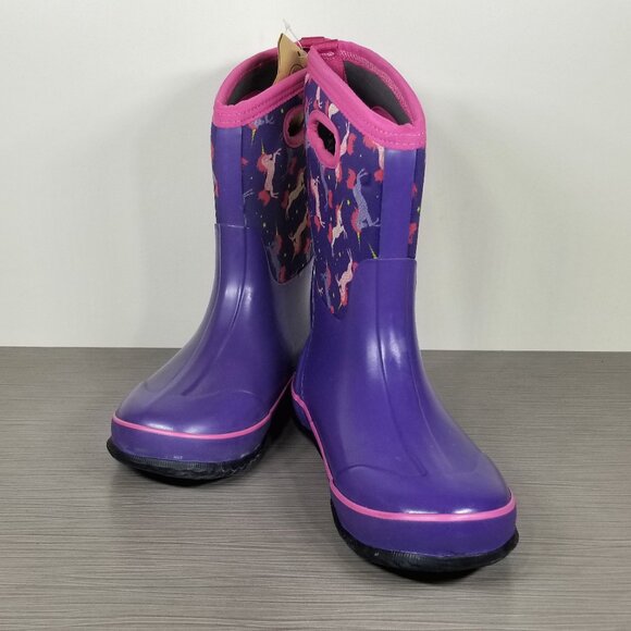 Bogs Classic Unicorns Multi Boot, Purple/Multicolor, Little Kid Size 4 US / 37 - Picture 4 of 12